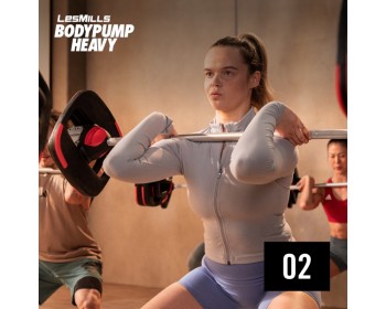 Hot Sale Les Mills BODYPUMP HEAVY 02 Video+Music+Notes
